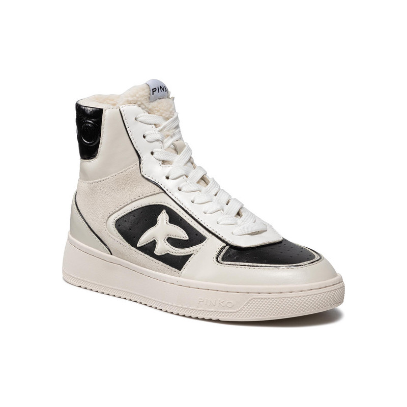 Buty sportowe Pinko na platformie sznurowane