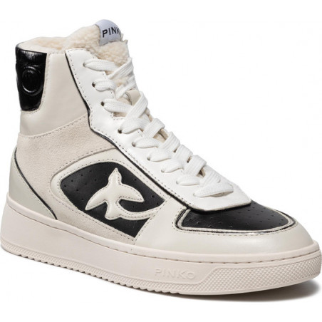 Buty sportowe Pinko na platformie sznurowane