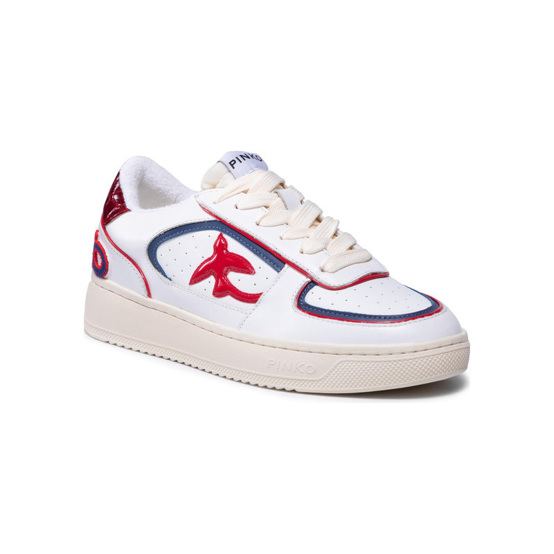 Buty sportowe Pinko sznurowane w sportowym stylu