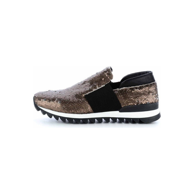 Buty sportowe Prima Moda ze skóry z płaską podeszwą