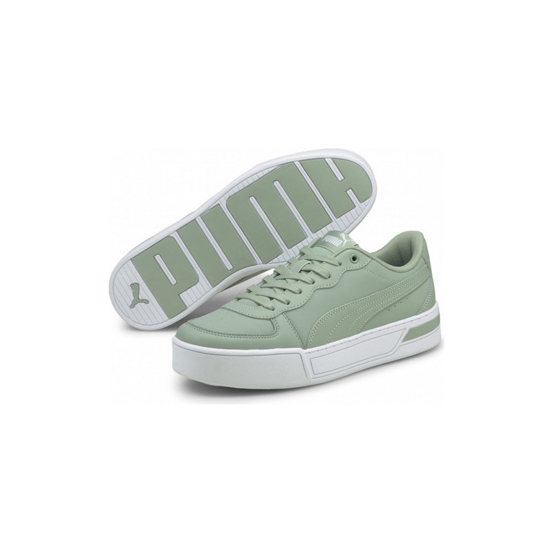 Buty sportowe Puma z płaską podeszwą sznurowane