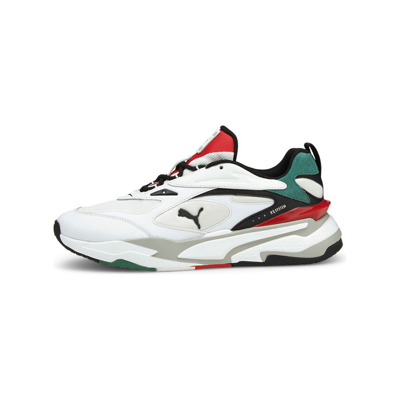 Buty sportowe Puma z zamszu sznurowane