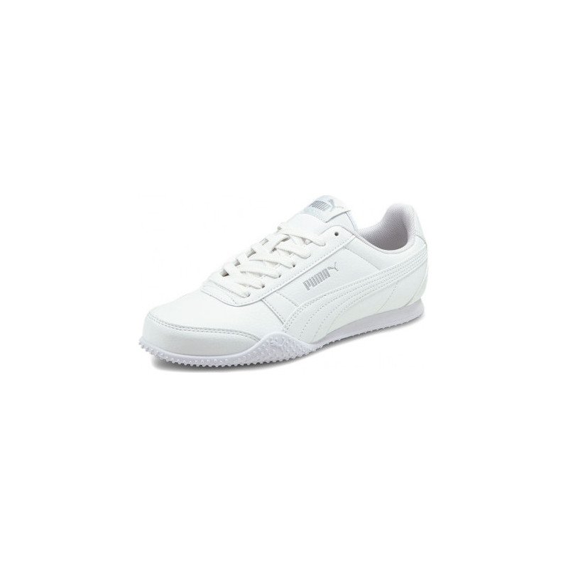 Buty sportowe Puma ze skóry sznurowane z płaską podeszwą