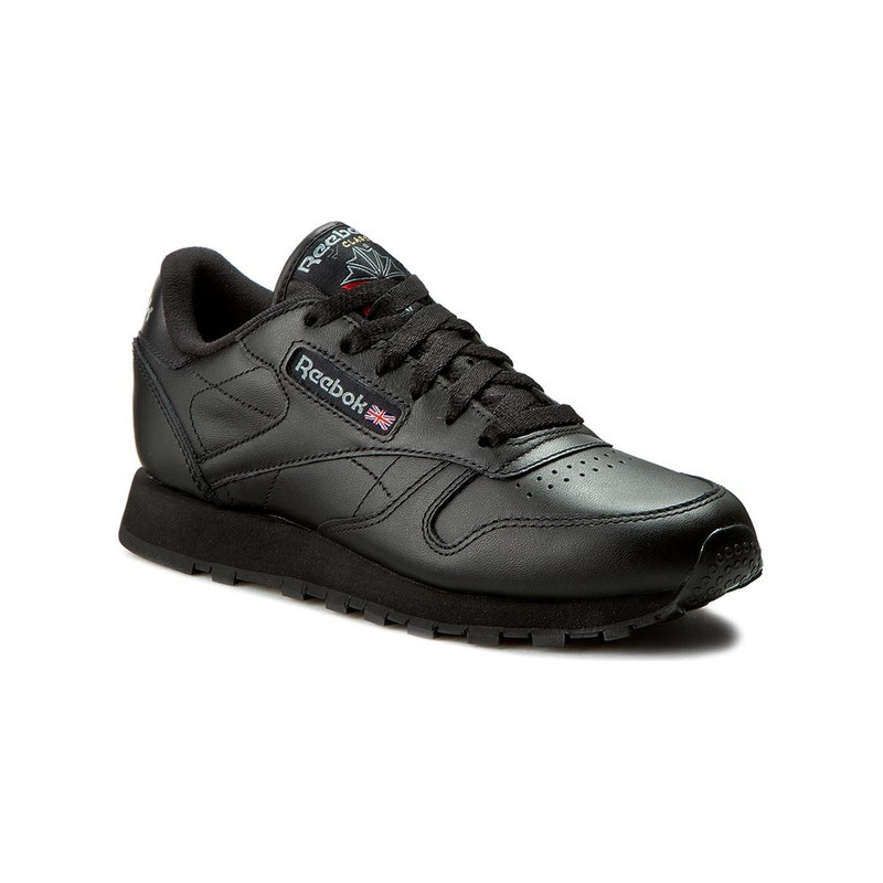 Buty sportowe Reebok classic ze skóry z płaską podeszwą