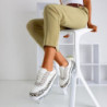 Buty sportowe Royalfashion.pl z płaską podeszwą