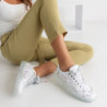 Buty sportowe Royalfashion.pl z płaską podeszwą sznurowane