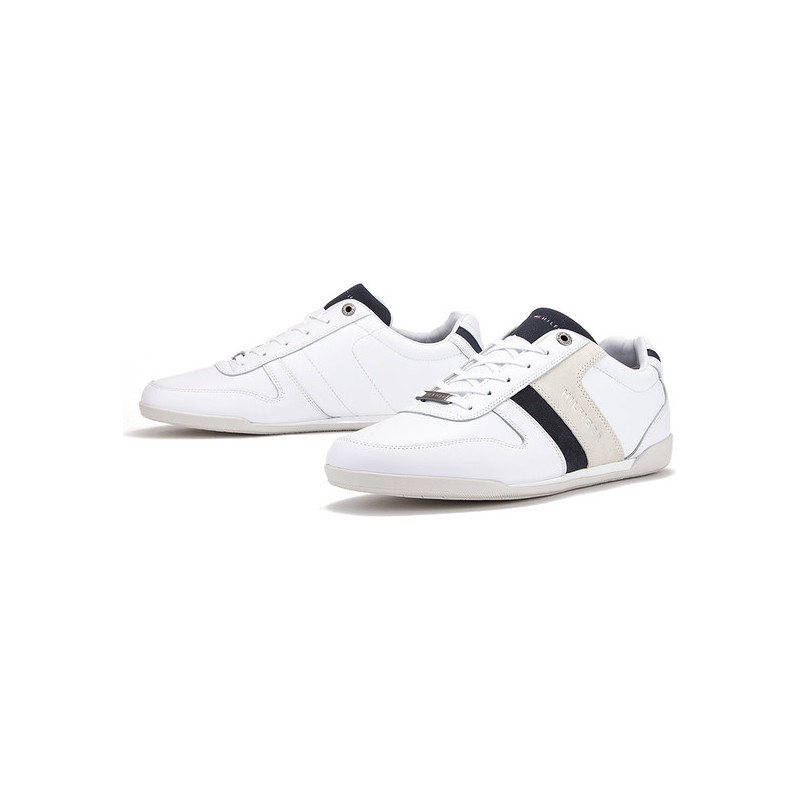 Buty sportowe Tommy Hilfiger sznurowane z tkaniny