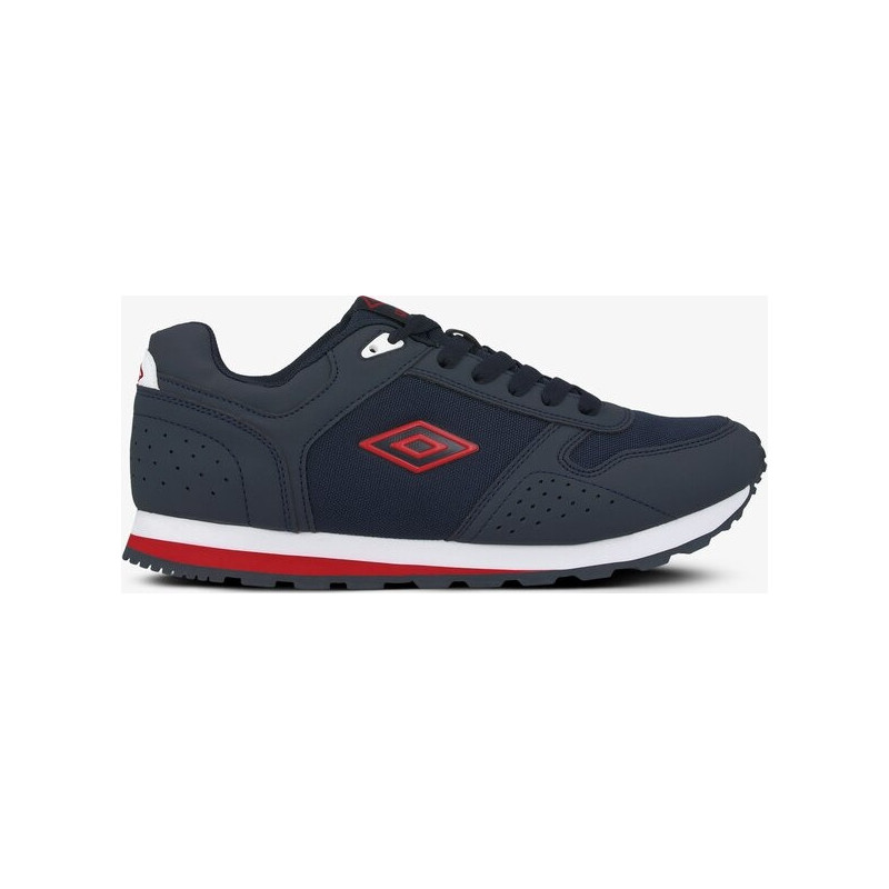 Buty sportowe Umbro w sportowym stylu ze skóry sznurowane