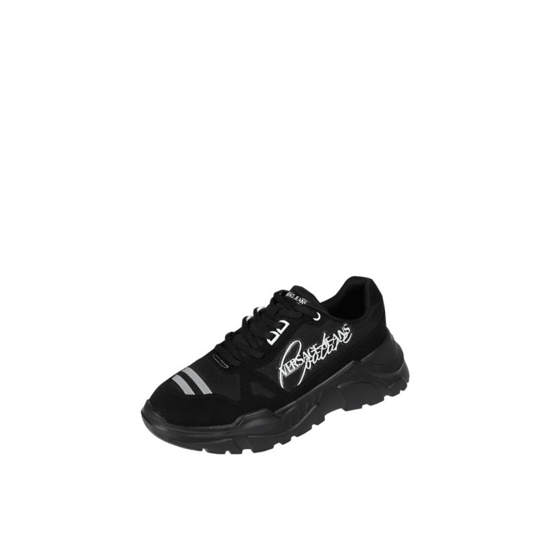 Buty sportowe Versace Jeans z weluru