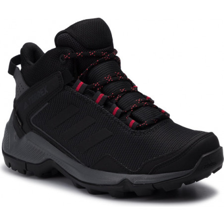 Buty trekkingowe Adidas sznurowane z płaską podeszwą