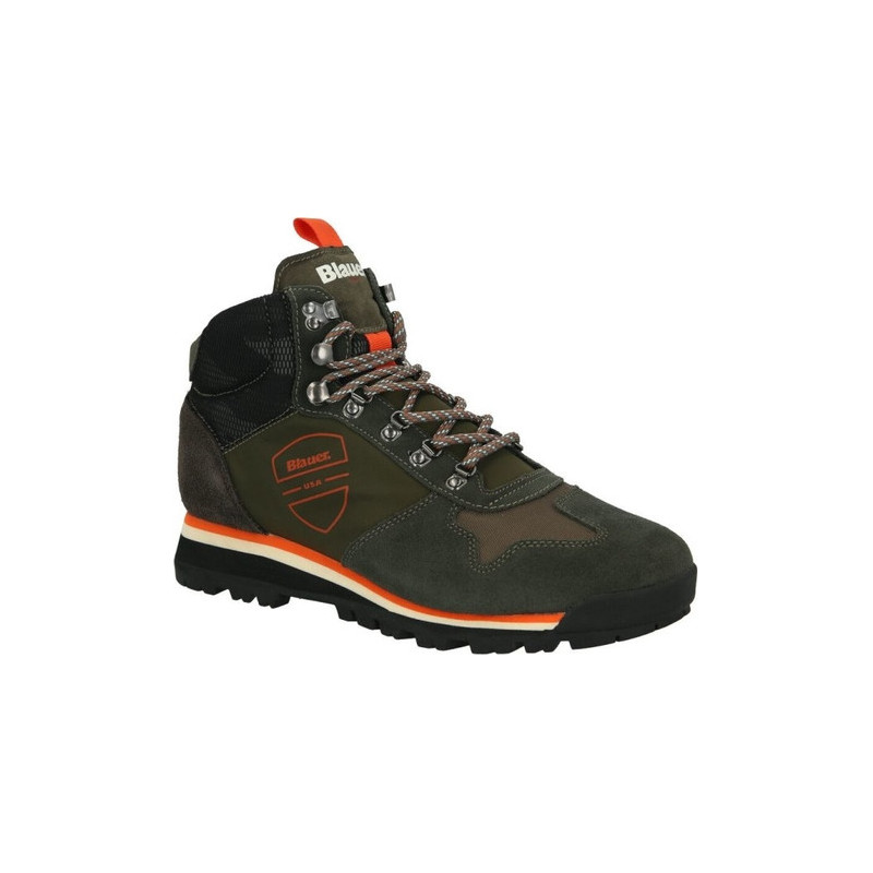 Buty trekkingowe Blauer Usa sznurowane ze skóry