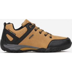 Buty trekkingowe born2be z nubuku sznurowane