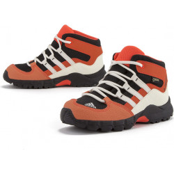 Buty trekkingowe dziecięce Adidas z goretexu dla chłopców sznurowane
