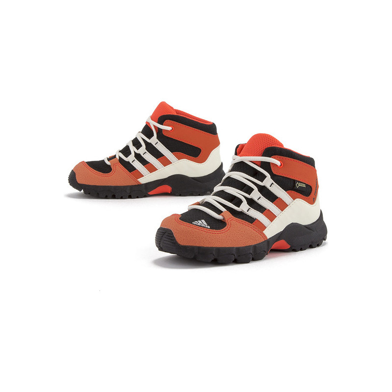 Buty trekkingowe dziecięce Adidas z goretexu dla chłopców sznurowane
