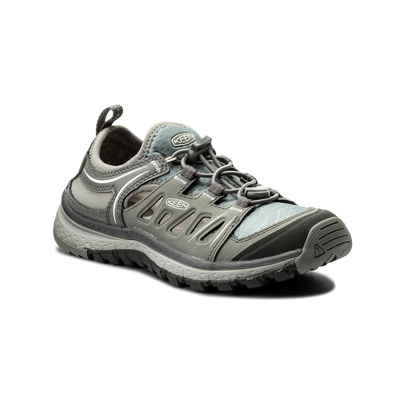 Buty trekkingowe keen w sportowym stylu z nubuku