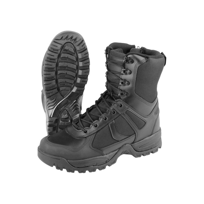 Buty trekkingowe Mil-Tec ze skóry na zamek