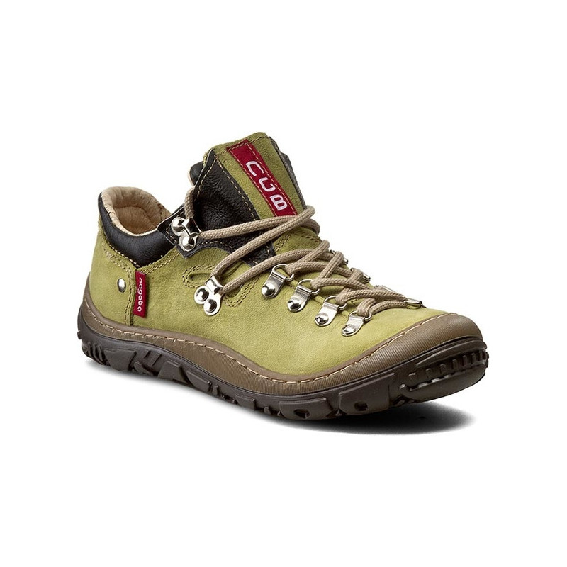 Buty trekkingowe NAGABA z nubuku sznurowane