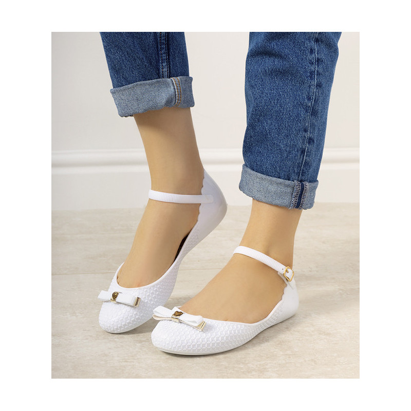 Baleriny Gemre.com.pl z płaską podeszwą w stylu casual