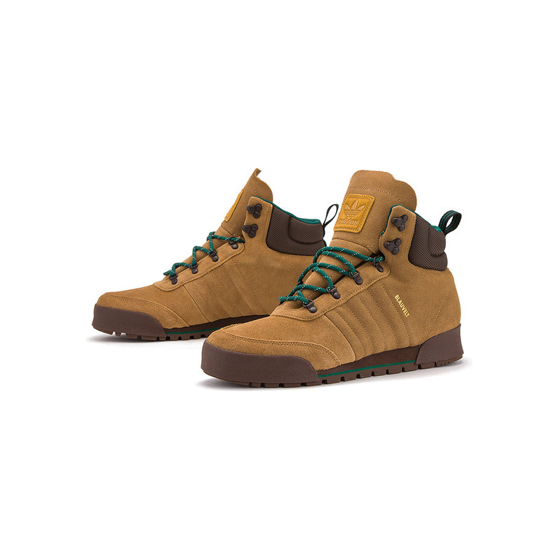 Buty zimowe Adidas ze skóry