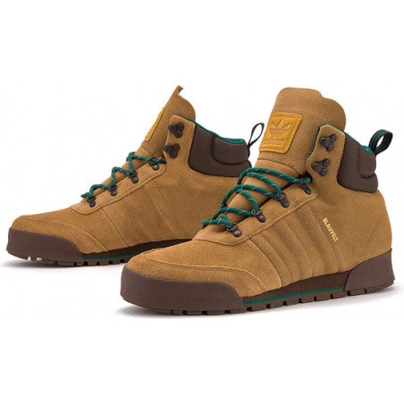 Buty zimowe Adidas ze skóry