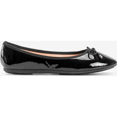 Baleriny Gemre.com.pl ze skóry w stylu casual z płaską podeszwą