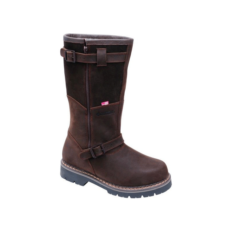 Buty zimowe Demar w stylu casual ze skóry