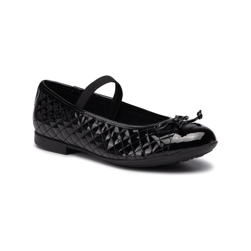 Baleriny Geox w stylu casual ze skóry ekologicznej