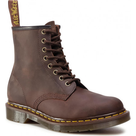 Buty zimowe Dr. Martens ze skóry sznurowane