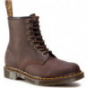 Buty zimowe Dr. Martens ze skóry sznurowane