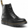 Buty zimowe Dr. Martens ze skóry sznurowane w militarnym stylu