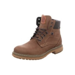 Buty zimowe Fretz ze skóry w stylu casual sznurowane