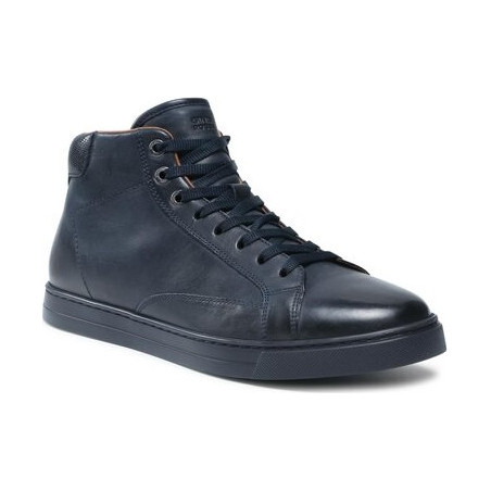 Buty zimowe Gino Rossi w stylu casual ze skóry