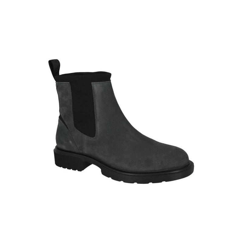 Buty zimowe Hugo Boss ze skóry
