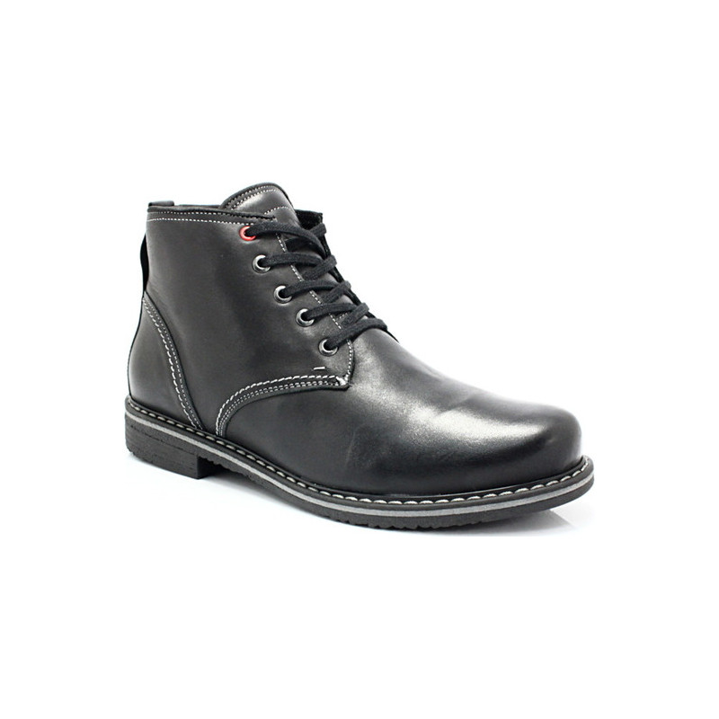 Buty zimowe Kent w stylu casual ze skóry