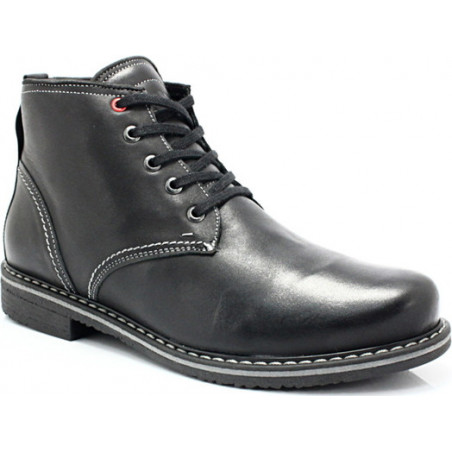 Buty zimowe Kent w stylu casual ze skóry