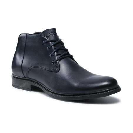 Buty zimowe Lasocki ze skóry