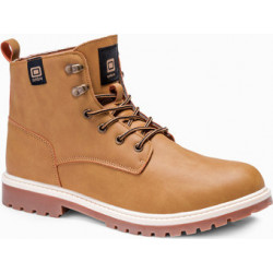 Buty zimowe Ombre sznurowane