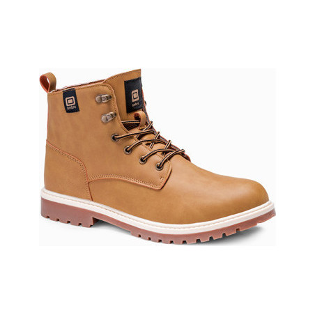 Buty zimowe Ombre sznurowane