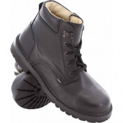 Buty zimowe OTMĘT ze skóry