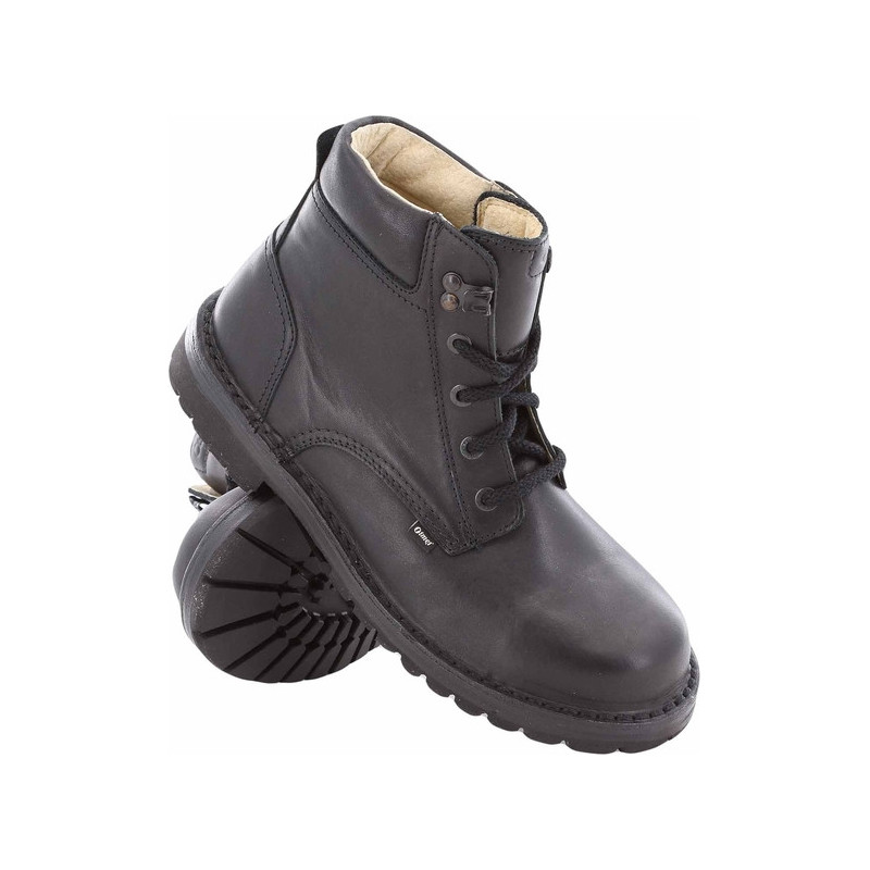 Buty zimowe OTMĘT ze skóry