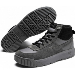 Buty zimowe Puma ze skóry w sportowym stylu