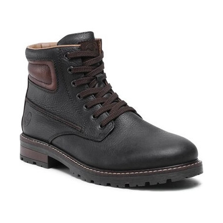 Buty zimowe Rieker sznurowane w stylu casual