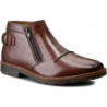 Buty zimowe Rieker ze skóry w stylu casual