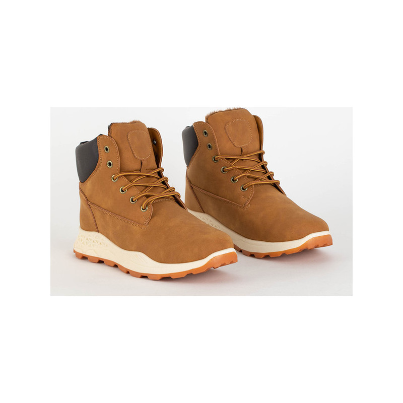 Buty zimowe Royalfashion.pl sznurowane w sportowym stylu