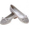 Baleriny Lafemmeshoes w stylu casual ze skóry z płaską podeszwą