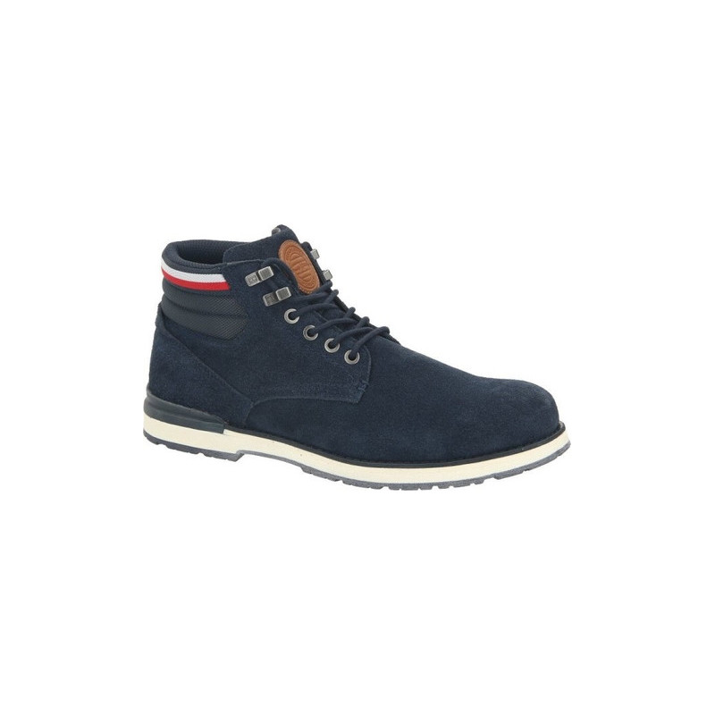 Buty zimowe Tommy Hilfiger ze skóry