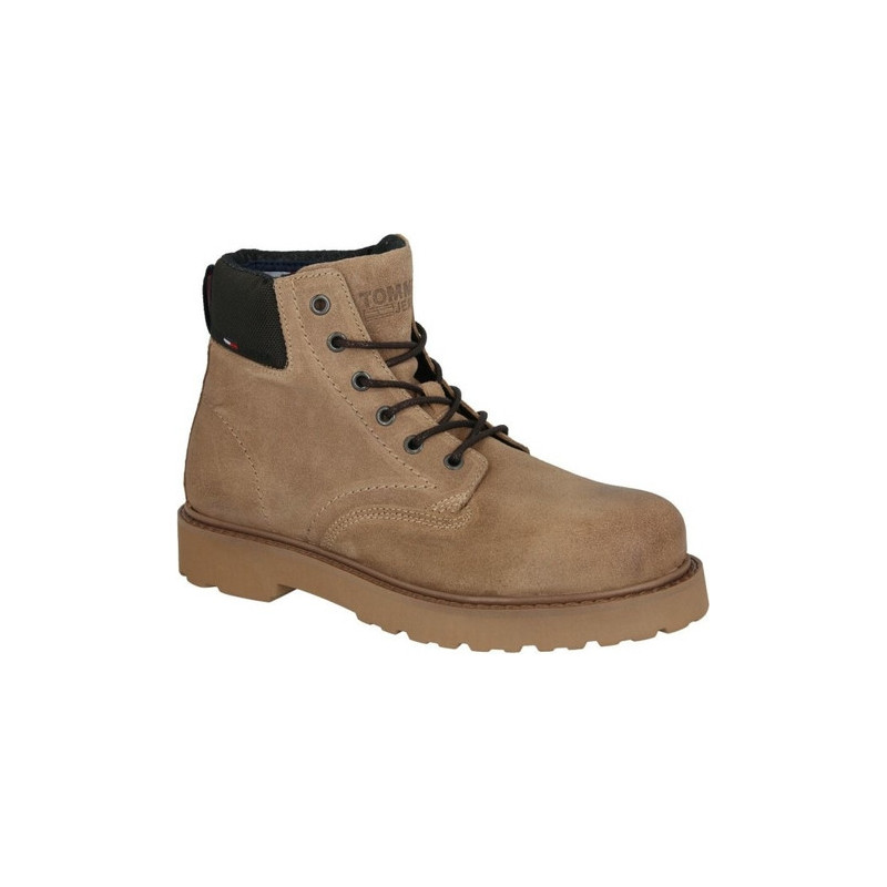 Buty zimowe Tommy Jeans ze skóry