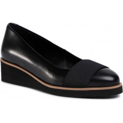 Czarne baleriny eobuwie.pl w stylu casual