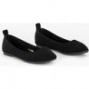 Czarne baleriny Royalfashion.pl w stylu casual