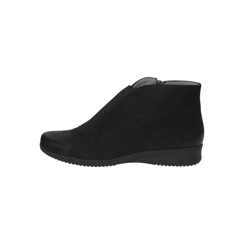 Czarne botki Darbut w stylu casual